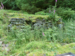 
Cnwc (pronounced 'Genook') Farmstead, the modern barbecue, Nant Carn, Cwmcarn, July 2011